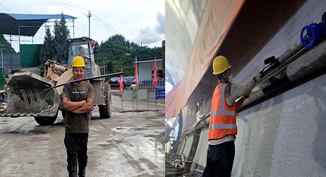 科瑪森40泵西安地暖回填施工：挑戰(zhàn)遠(yuǎn)距離高層輸送，科瑪森收獲用戶信賴