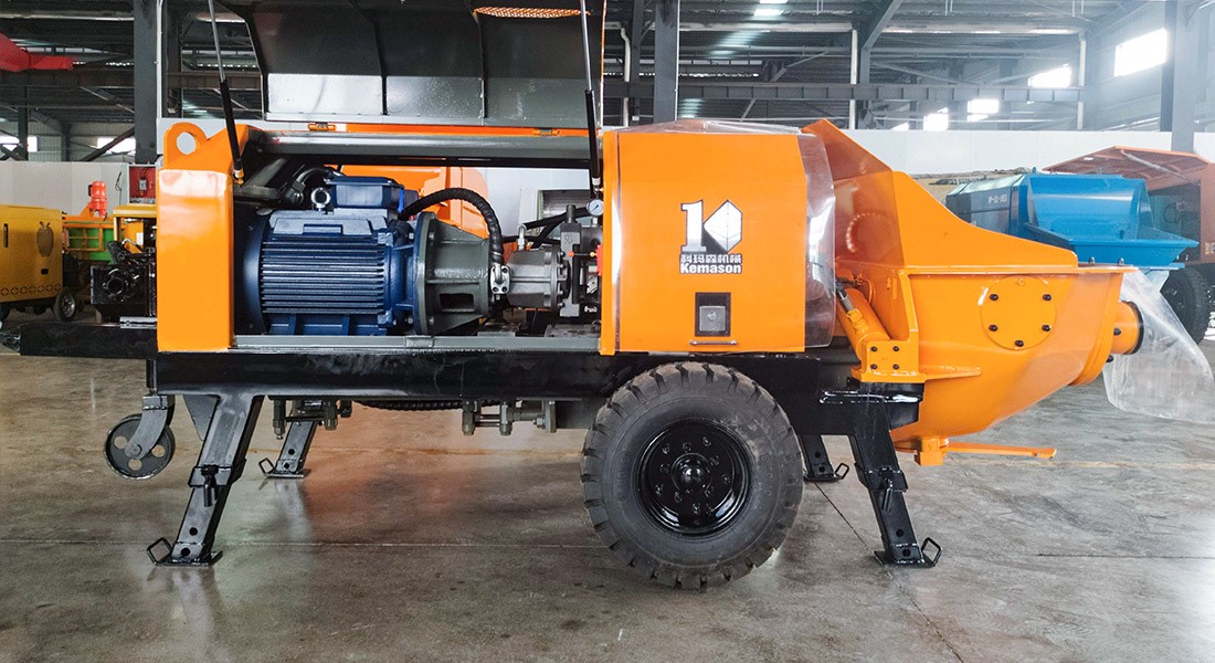 地下車庫自拌料施工，就用小鋼炮，小機(jī)器擁有大力量