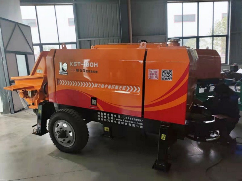 2022年2月28日，科瑪森50細(xì)石泵升級版發(fā)貨廣東，感謝姚總的信任